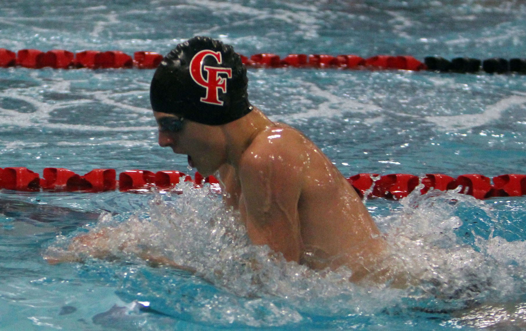 Hudson at Chi-Hi boys swimming 12-6-18